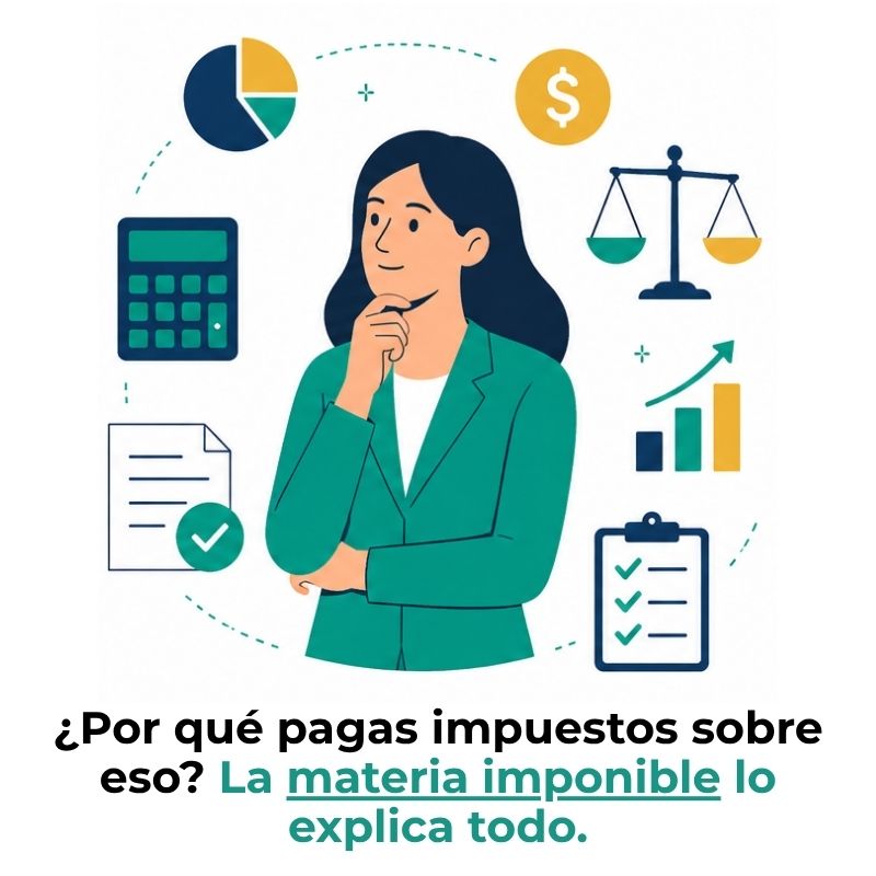 qué es la materia imponible