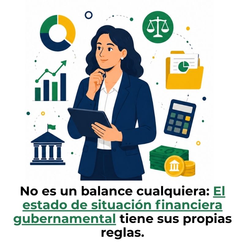 estado de situación financiera gubernamental