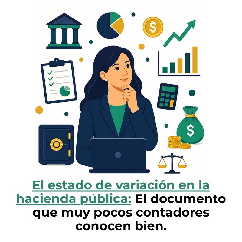estado de variación en la hacienda pública