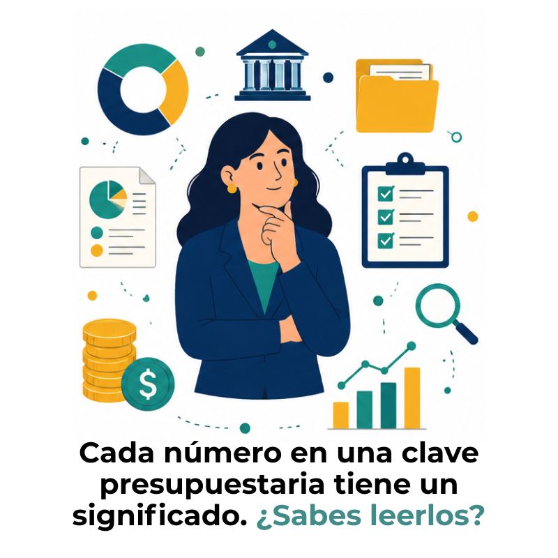 estructura de la clave presupuestaria