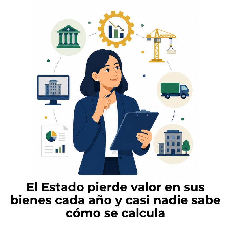 depreciación de bienes del sector público