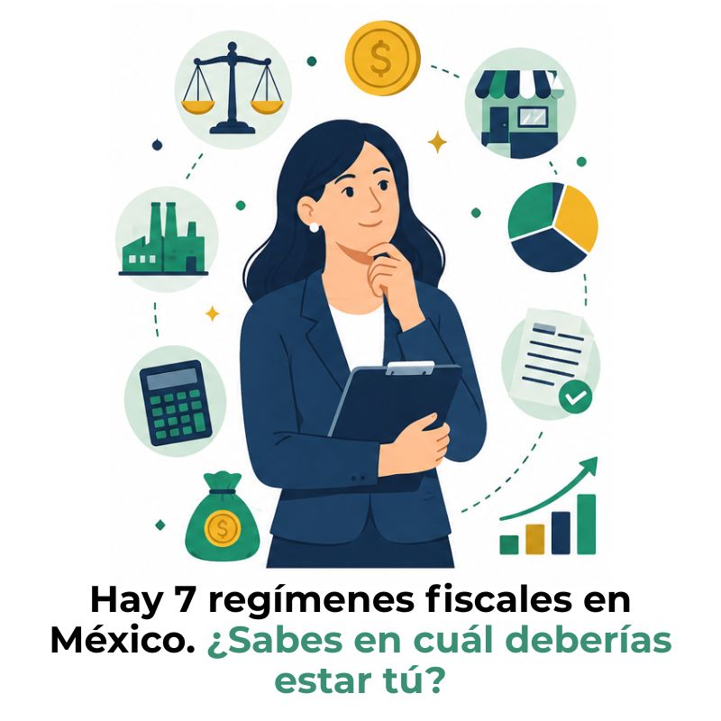 regímenes fiscales en México