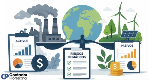cómo afecta el cambio climático a los estados financieros