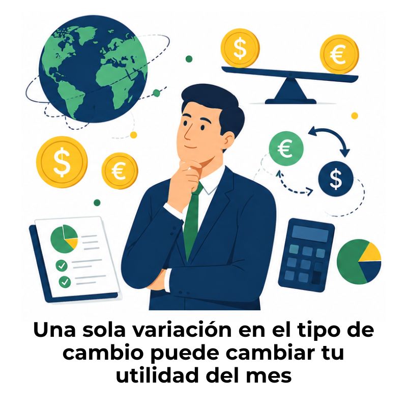 cómo afecta el tipo de cambio a la contabilidad