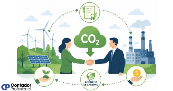 cómo funciona el mercado de créditos de carbono