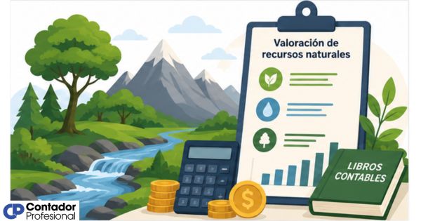 cómo valorar los recursos naturales en libros contables