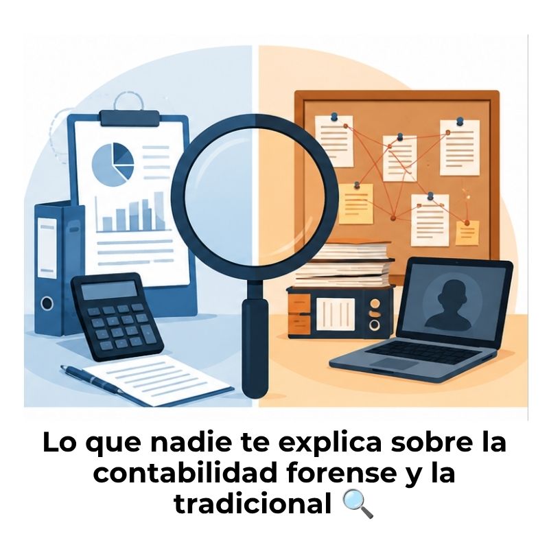 contabilidad forense vs contabilidad tradicional
