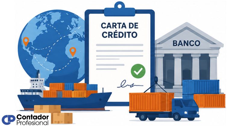 contabilización de cartas de crédito de importación