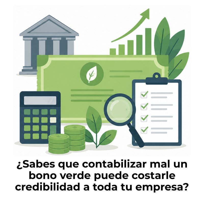 contabilización de un bono verde