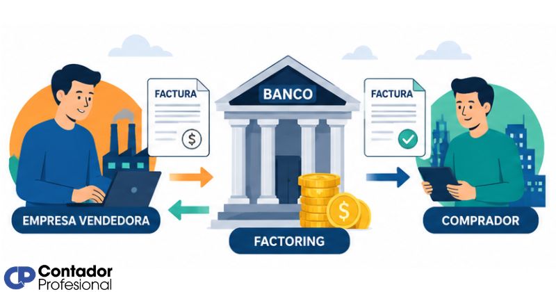contabilización del factoring bancario