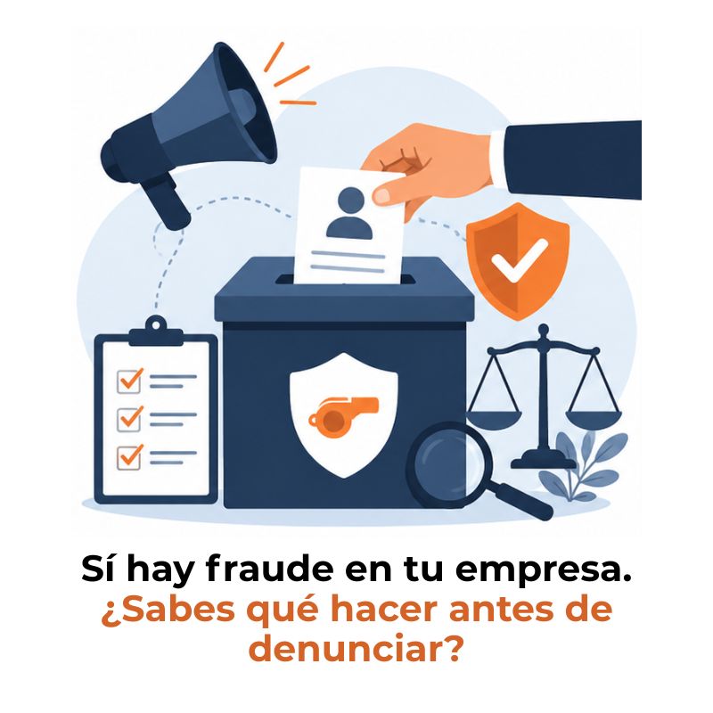 cómo denunciar fraude financiero en una empresa