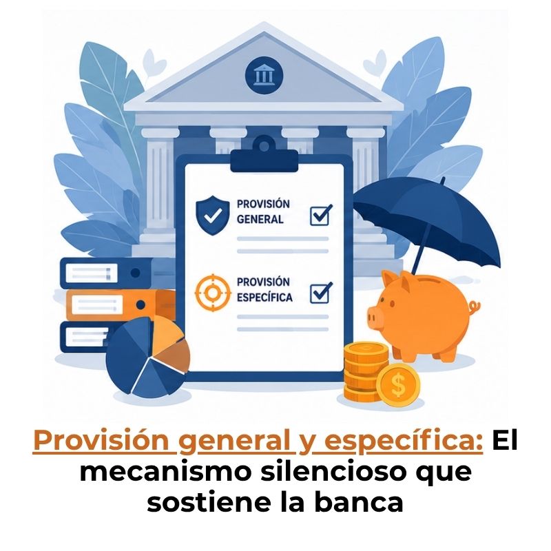provisión general y específica en bancos