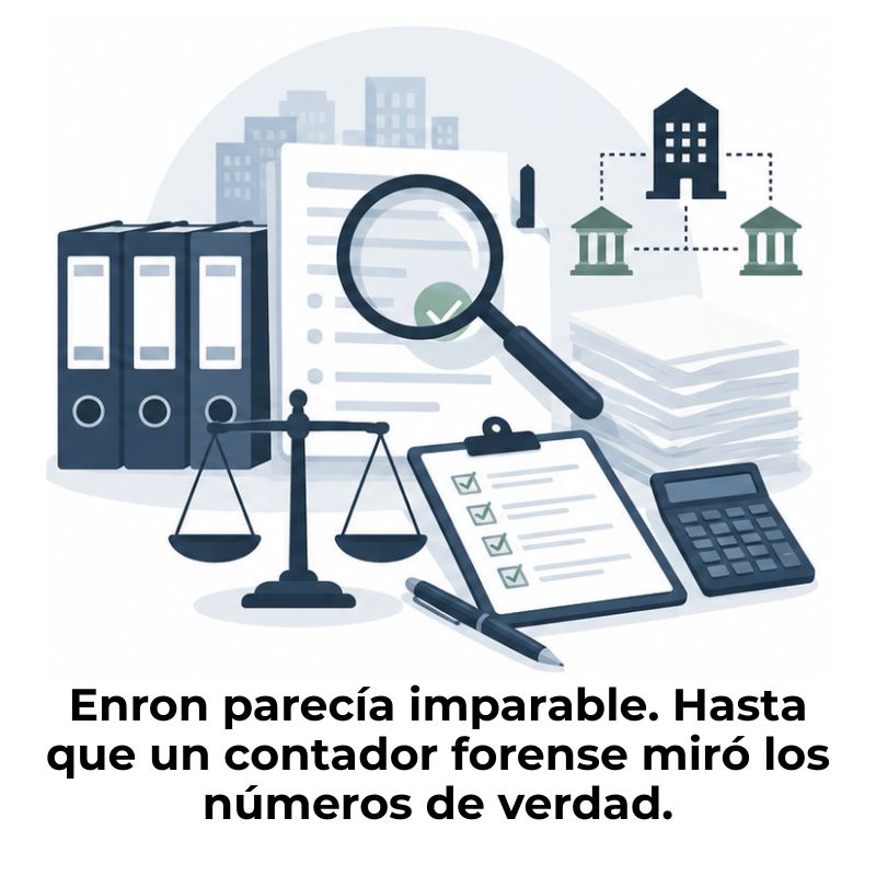 caso Enron desde la contabilidad forense