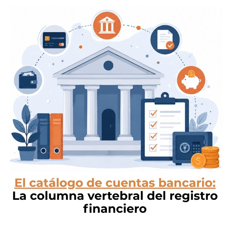 catálogo de cuentas bancario