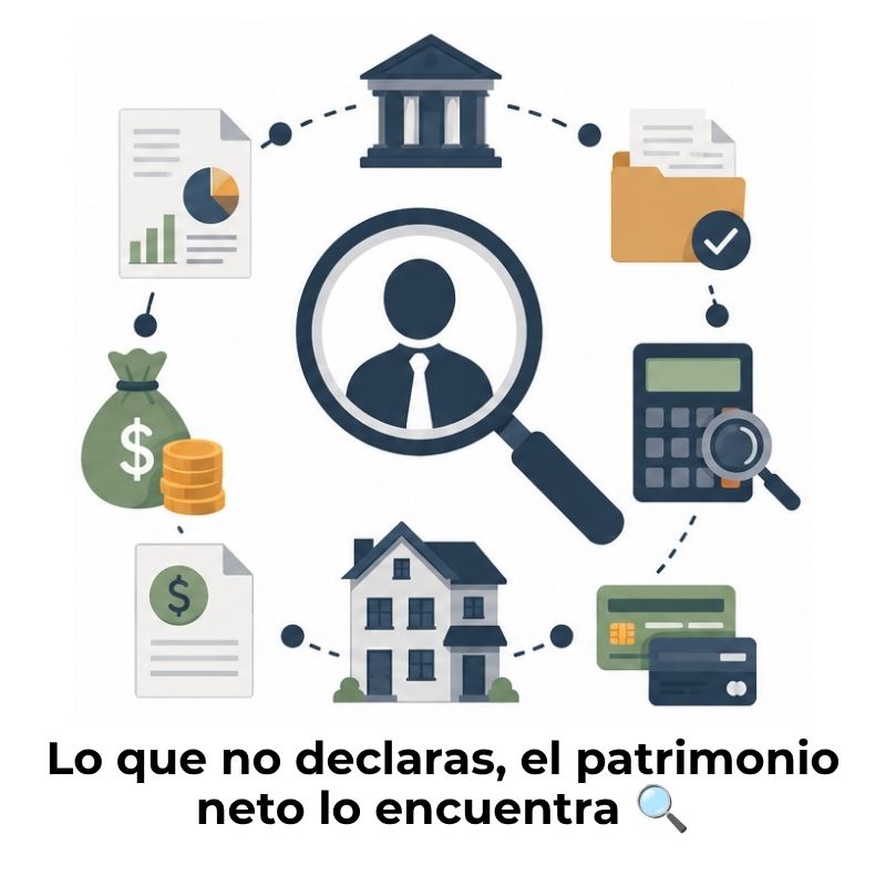 método del patrimonio neto en la investigación de fraudes