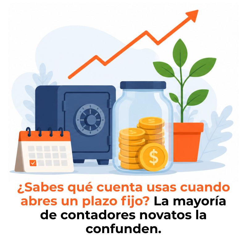 registro contable de depósitos a plazo fijo