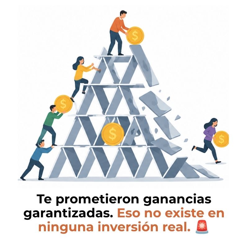cómo identificar un esquema Ponzi