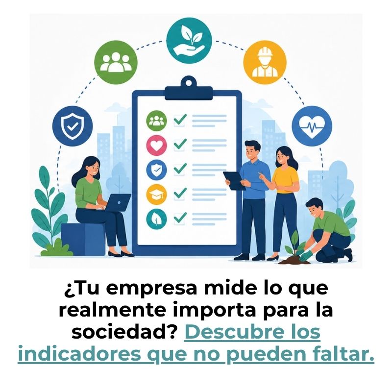 indicadores sociales que debe reportar una empresa