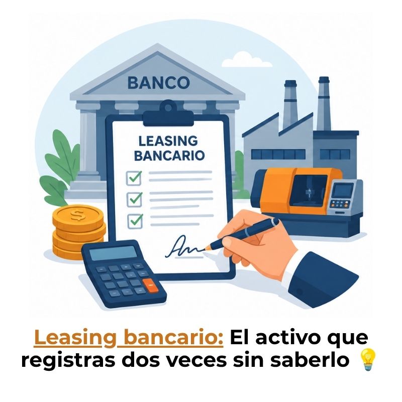 contabilización del leasing bancario