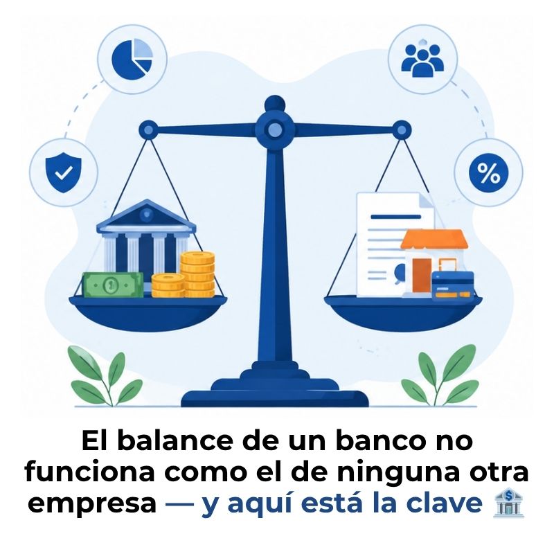 estructura del balance bancario