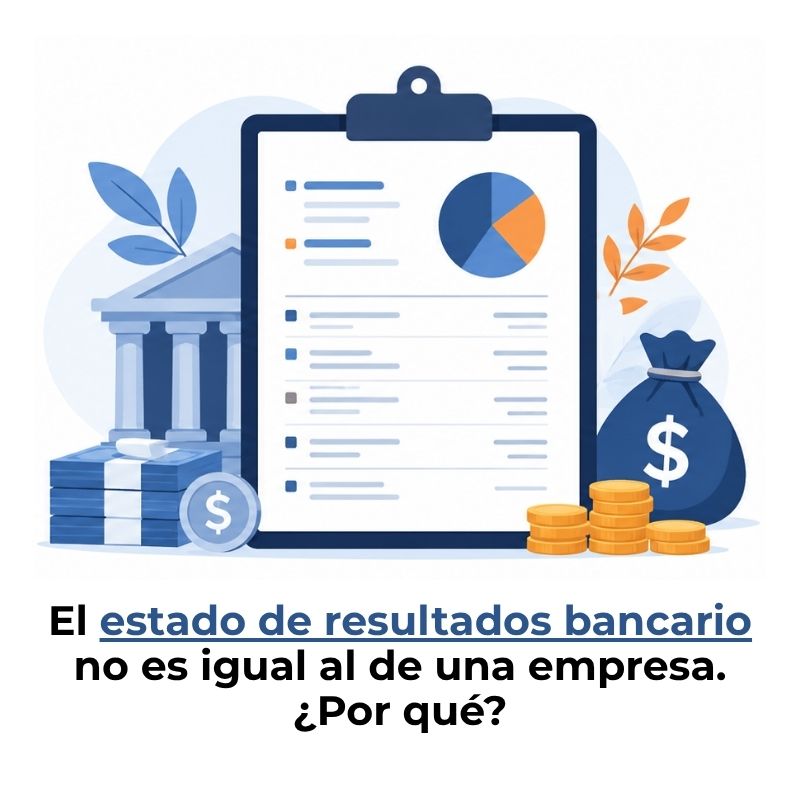 estructura del estado de resultados de un banco