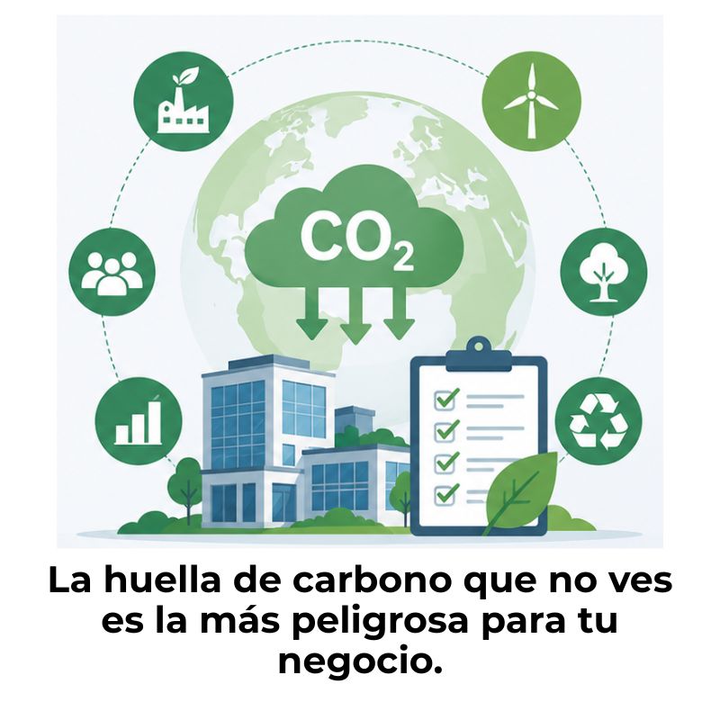 huella de carbono corporativa