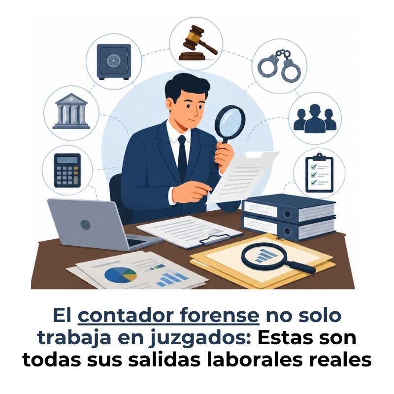 salidas laborales de un contador forense