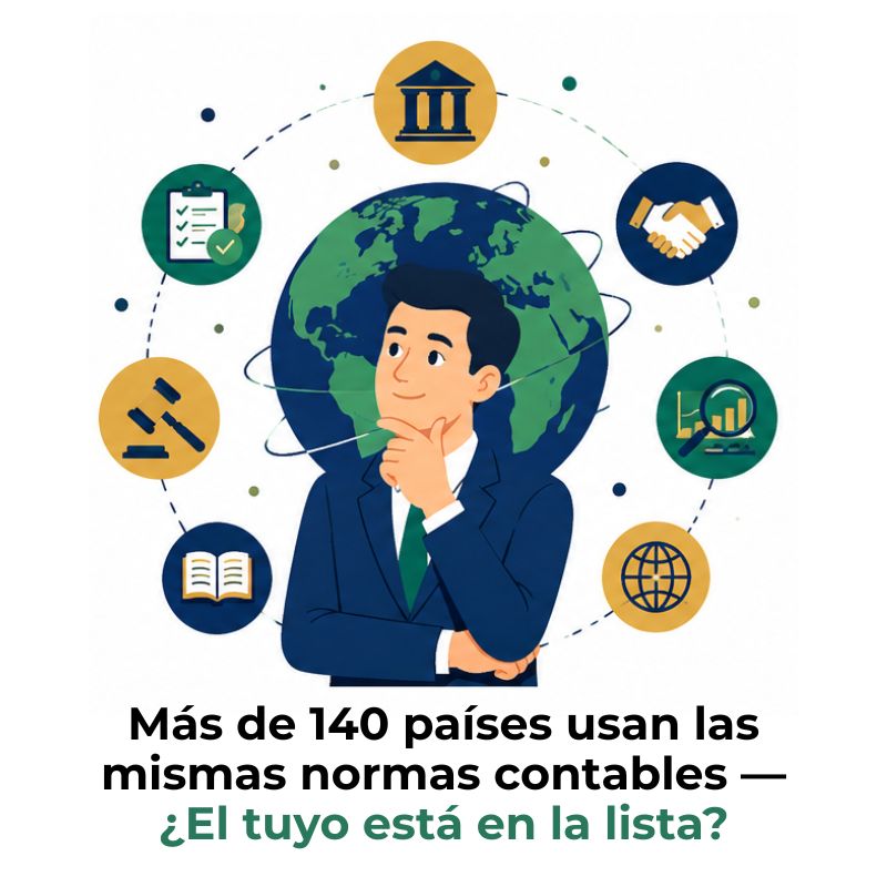 qué países usan las normas internacionales