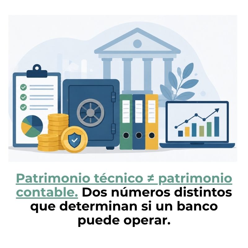 patrimonio técnico y patrimonio contable