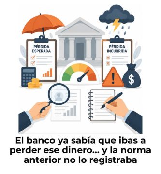 diferencia entre pérdida incurrida y esperada