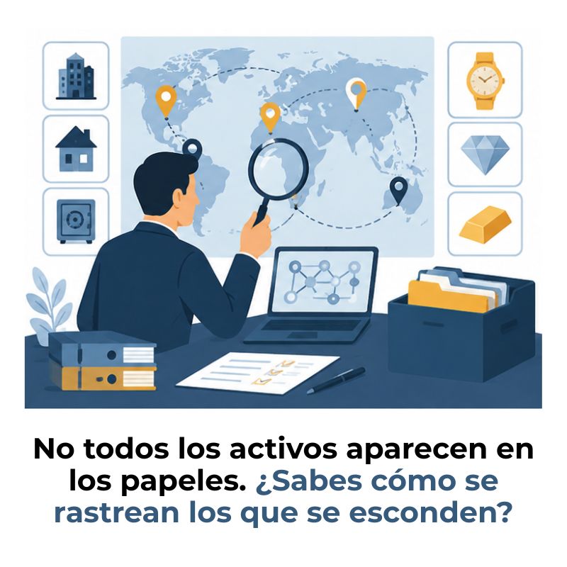 rastreo de activos ocultos