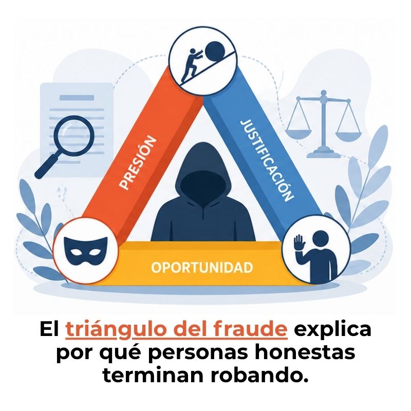 triángulo del fraude