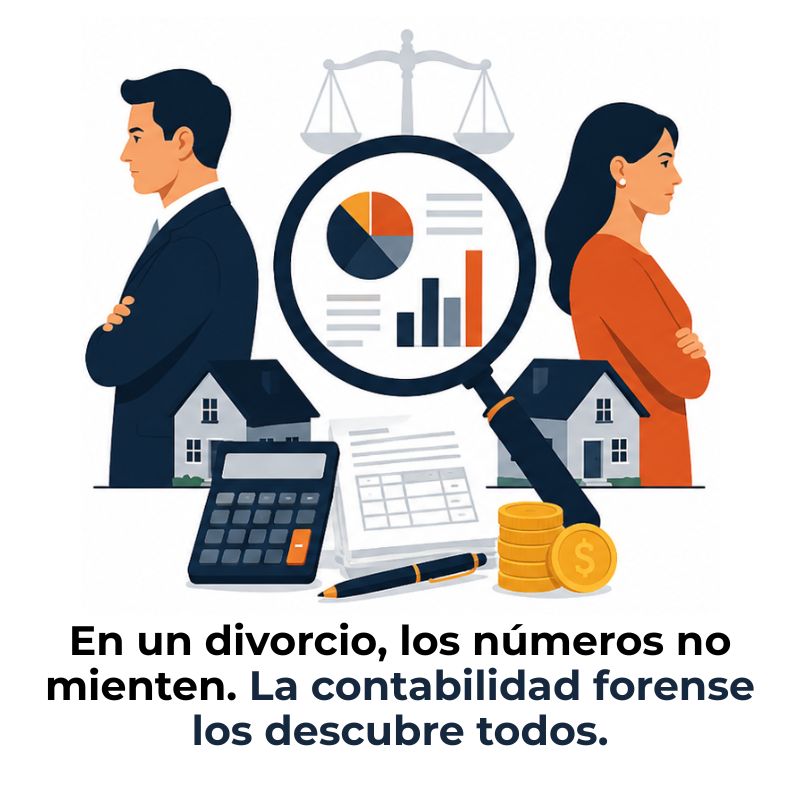 contabilidad forense en divorcios