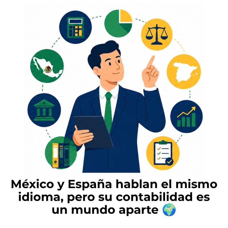 diferencias contables entre méxico y españa