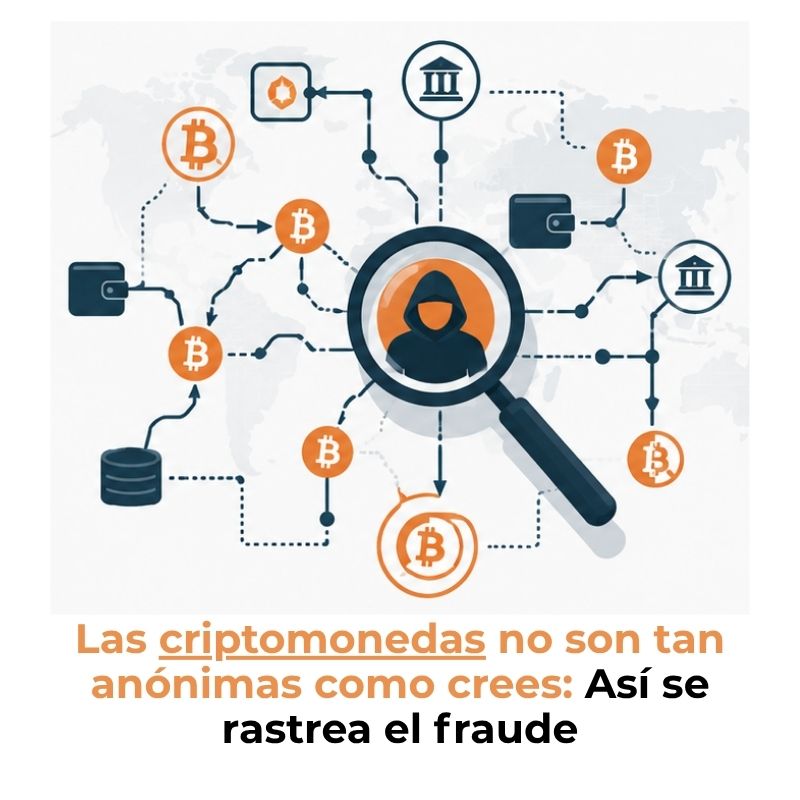 cómo rastrear fraude con criptomonedas