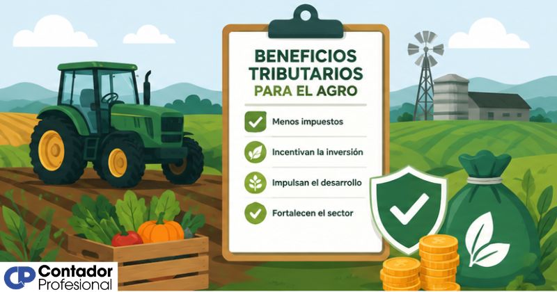 beneficios tributarios para el agro