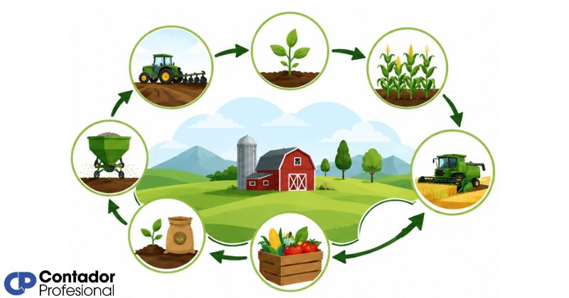 ciclo de producción agrícola