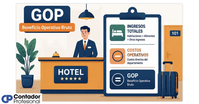 cómo calcular el GOP de un hotel