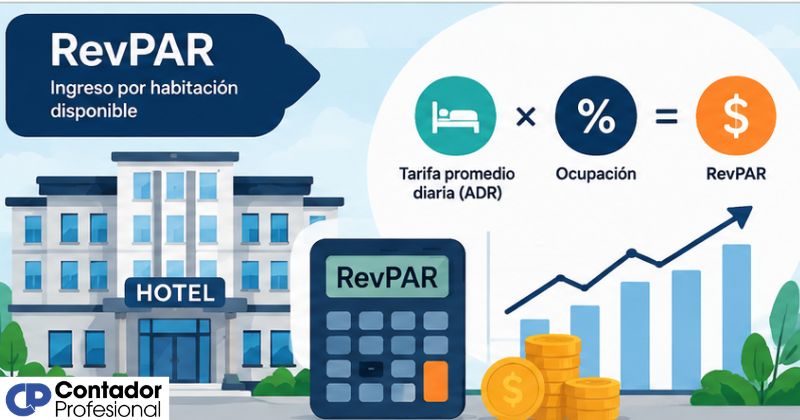 cómo calcular el RevPAR de un hotel