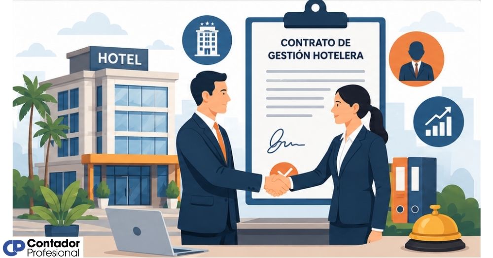 cómo contabilizar un contrato de gestión hotelera