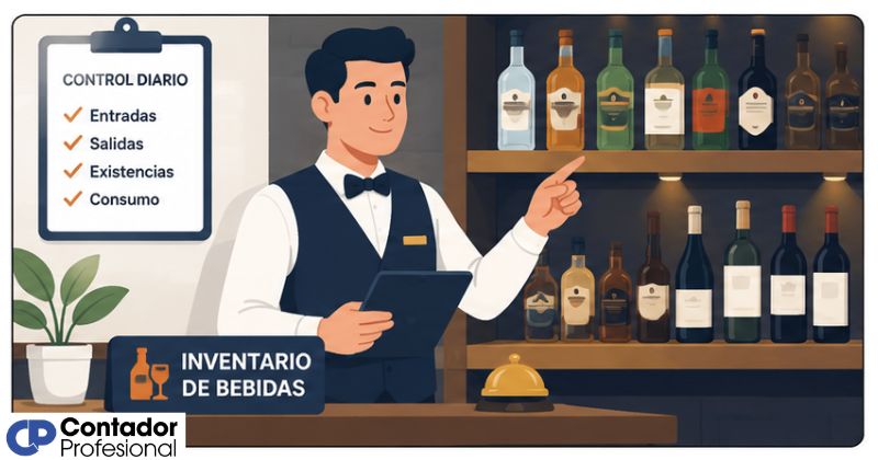 cómo controlar el inventario de bebidas en un hotel