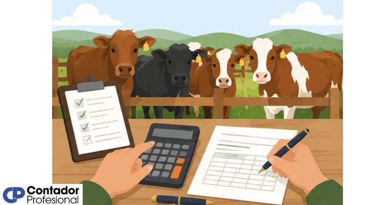 cómo registrar la compra de ganado