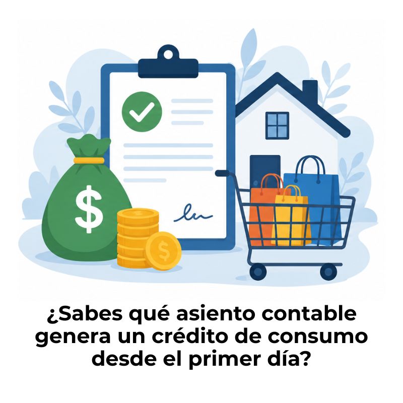 contabilización de créditos de consumo