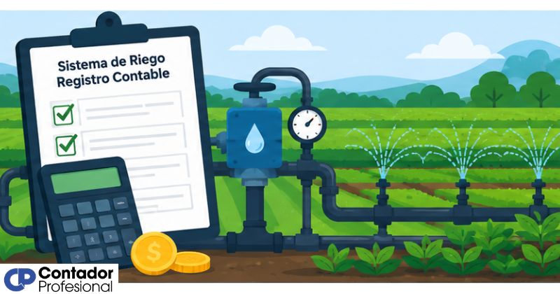 contabilización de sistemas de riego