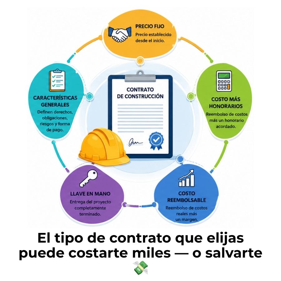 tipos de contratos de construcción