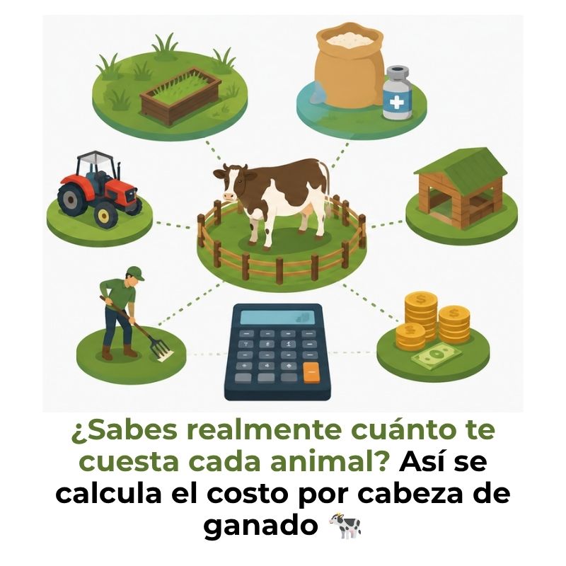 cómo calcular el costo por cabeza de ganado