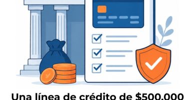 registro contable de líneas de crédito no utilizadas
