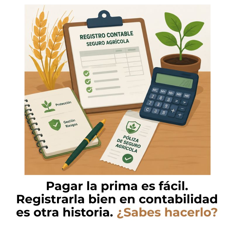 seguro agrícola y su registro contable