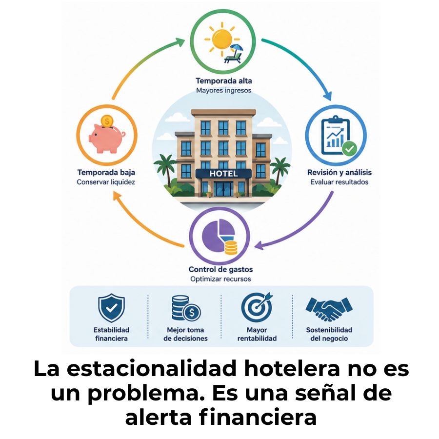 estacionalidad financiera de un hotel