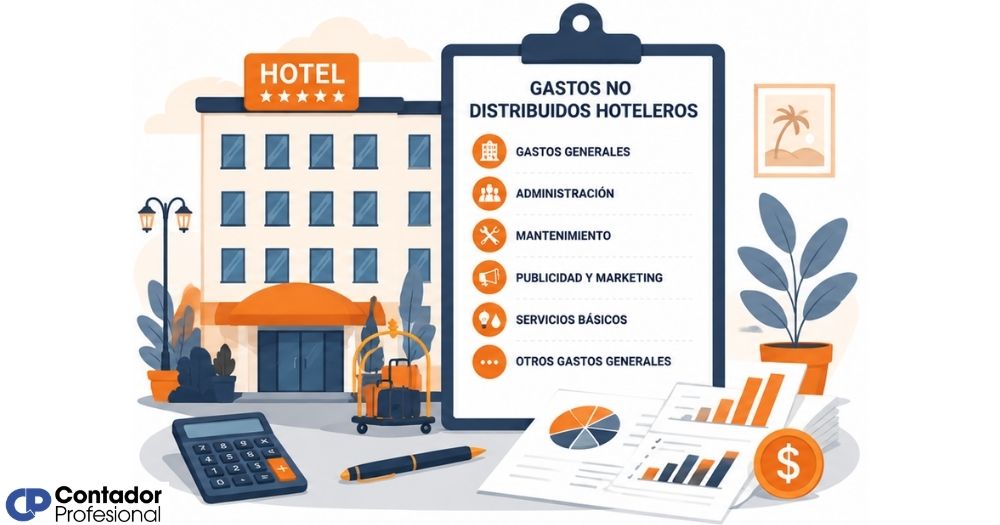 gastos no distribuidos hoteleros